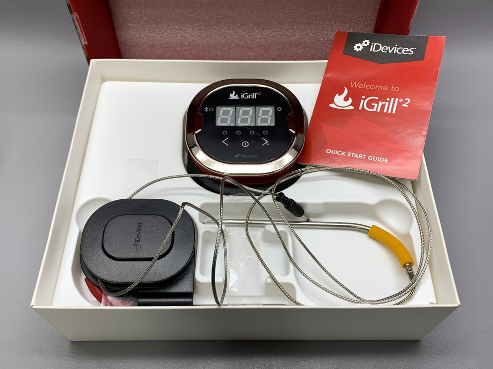 IDEVICES I GRILL2 BLUETOOTH CONNECTED THERMOMETER- USED