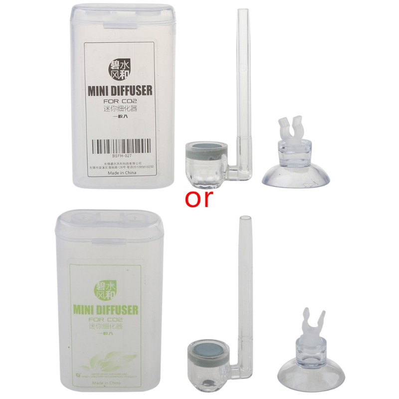 Acrylic for CO2 Diffuser Atomize Quiet Bubbling with Tiny Bubbles for Aquar