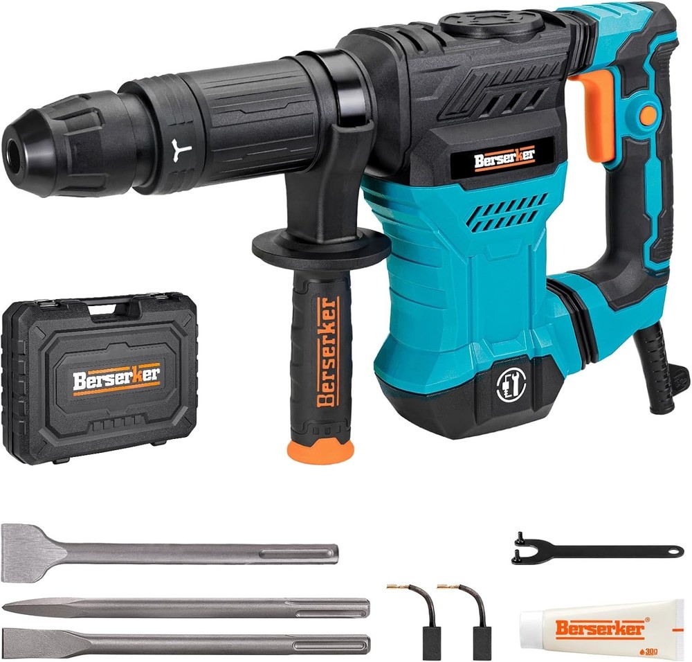 Electric Chipping Hammer with Carrying Case=