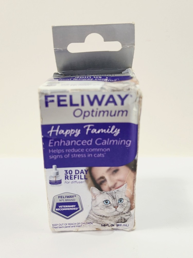 Feliway D92120K Enhanced Calming Pheromone Diffuser Refil - 48ml | 3129