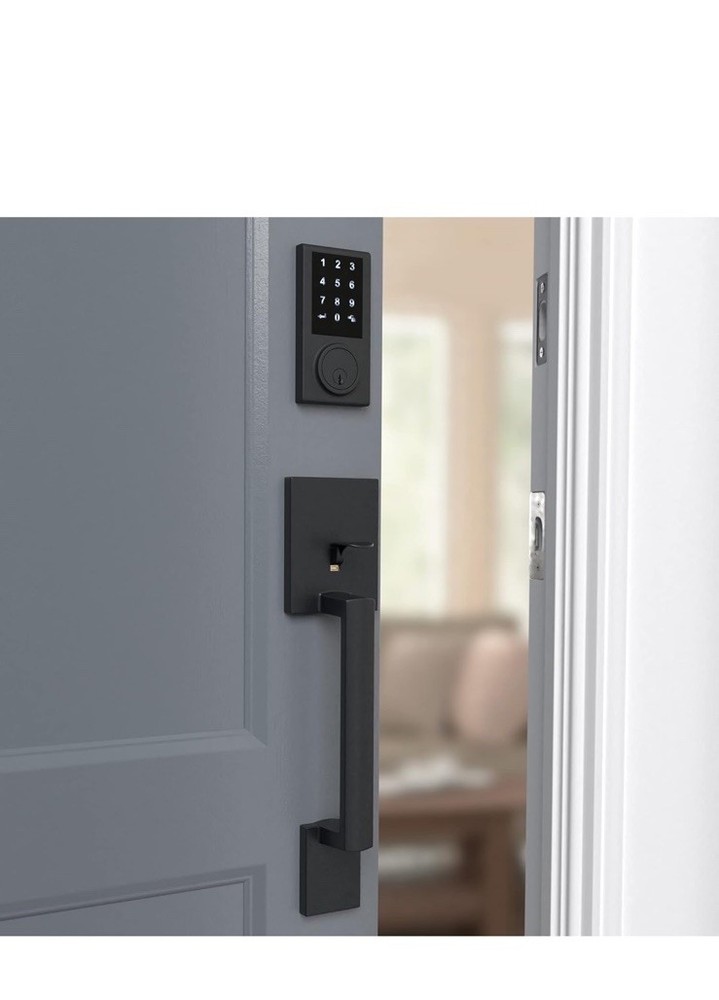 AMAZON BASICS GRADE 3 ELECTRONIC TOUCHSCREEN DEADBOLT DOOR KEYPAD LOCK
