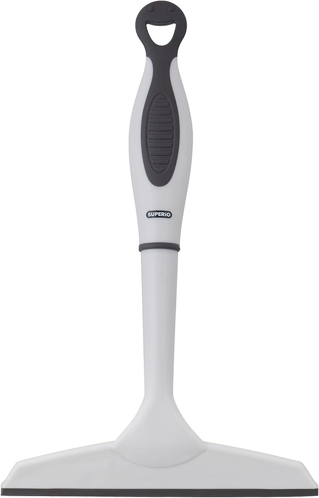 Superio 6" Window Rubber Squeegee with Hanging Loop, 3 Pack, Multicolor