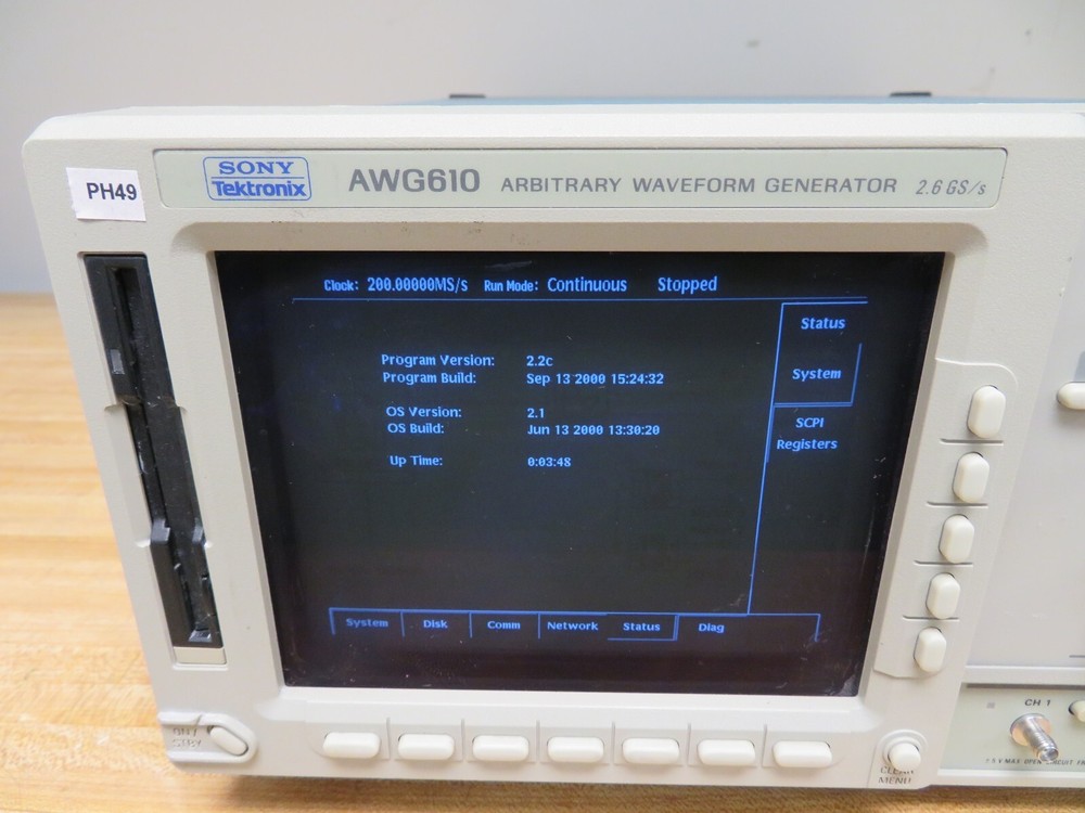 Tektronix AWG610 Arbitrary Waveform Generator PH49