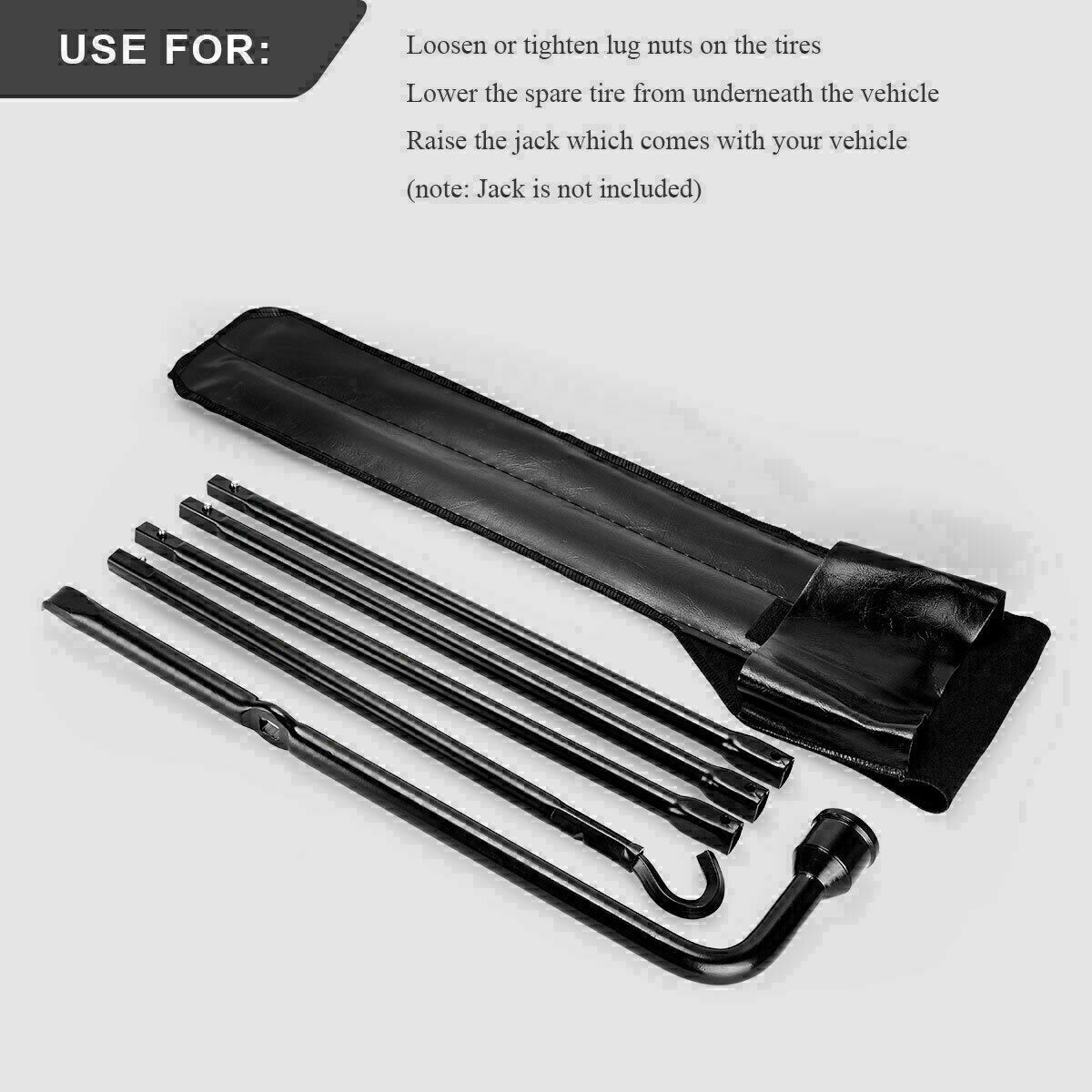 2002-2015 Dodge Ram 2500 3500 Spare Tire Lug Wrench Tool for Jack Replacement US