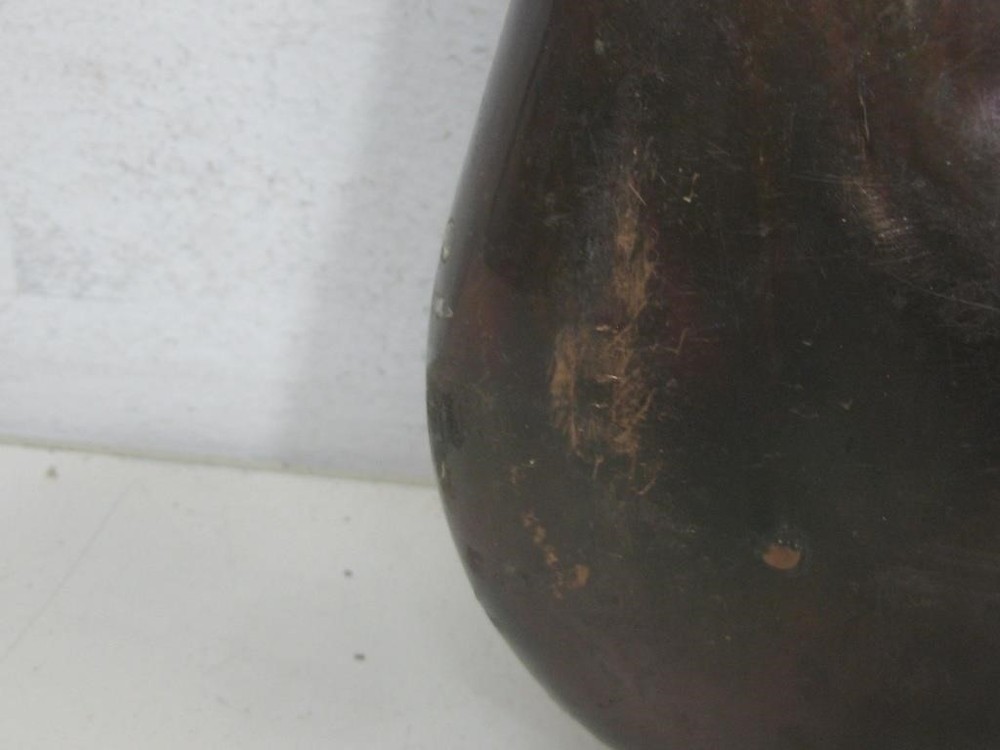 Antique Brass & Copper Black Powder Flask