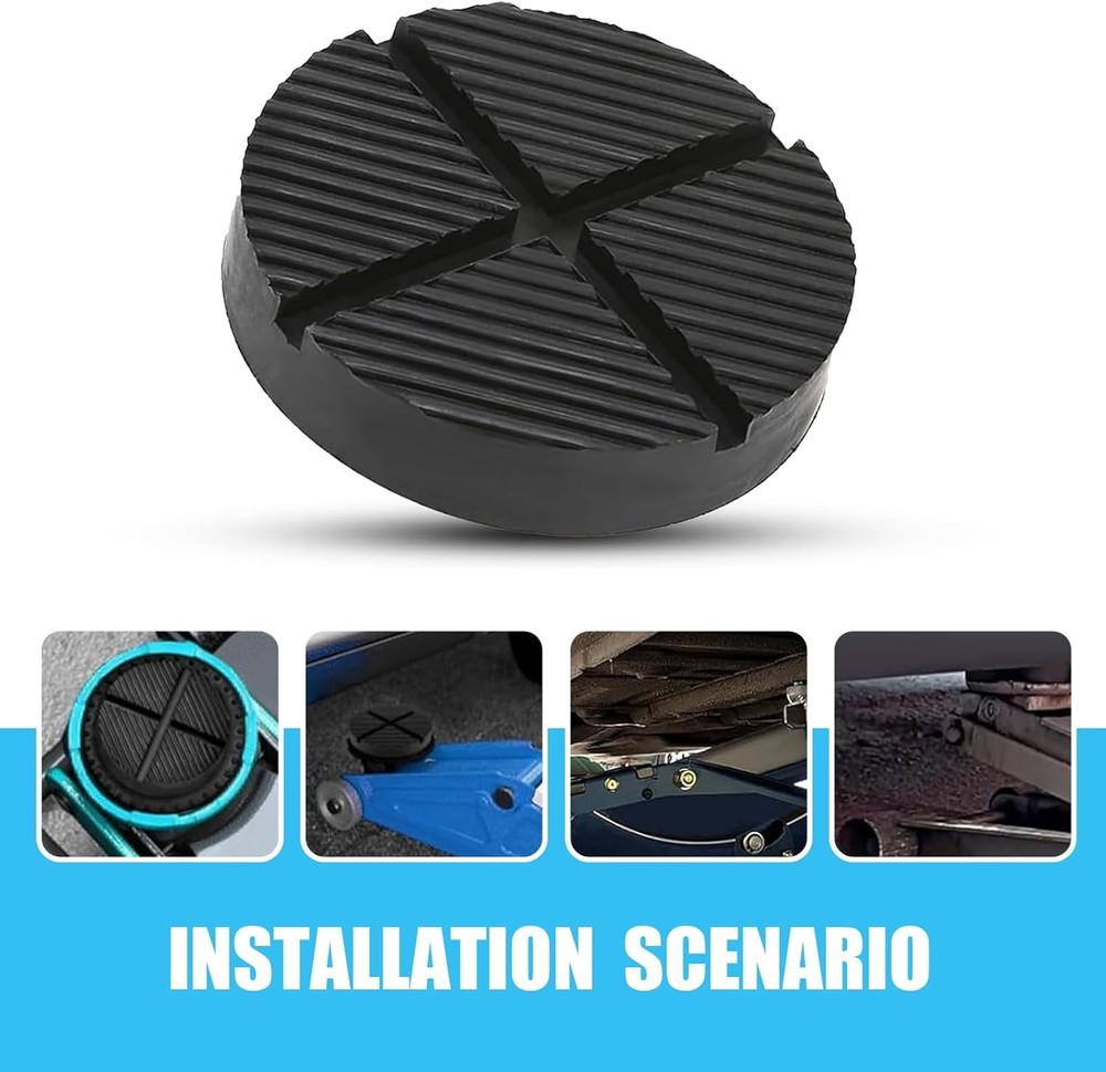 Floor Jack Rubber Pad, Pad Adapter, Pinch Weld Side Frame Protector,...