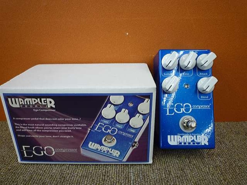 WAMPLER EGO COMPRESSOR Analog Parallel Blend Guitar Effector Tested TMB02 2.0