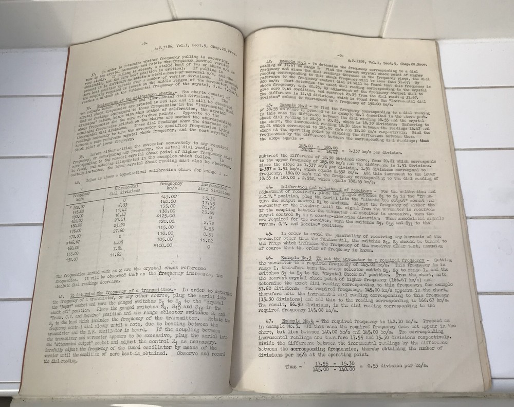 Wavemeter W1191 Handbook – 1942