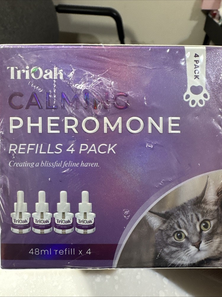 Cat Pheromones Calming Diffuser Refill 4 Pack Multicat Pheromone Diffusers Refil