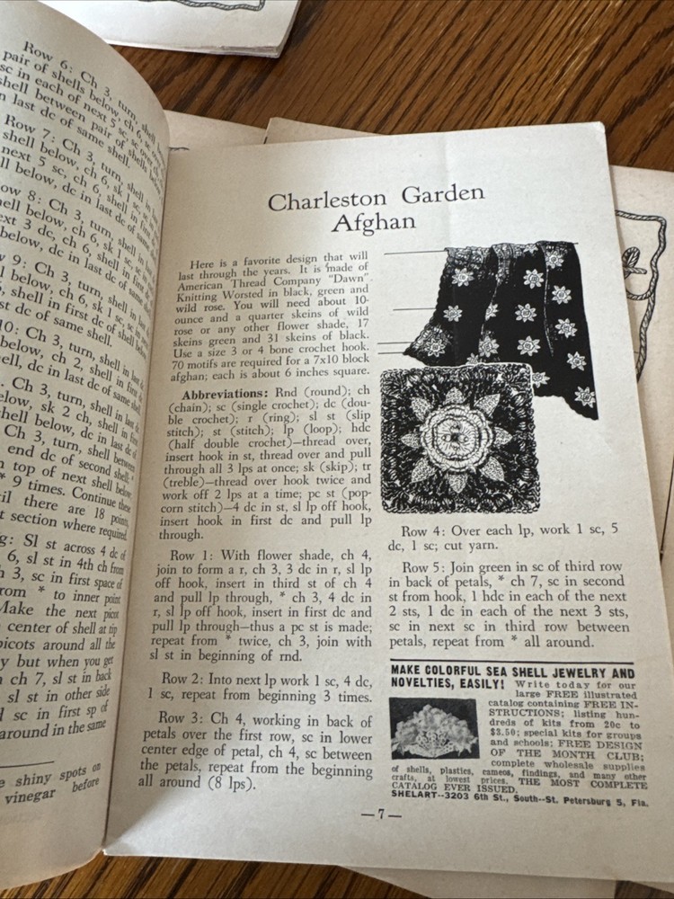 10-1948-49 Workbasket Home And Needlecraft Pattern Booklets