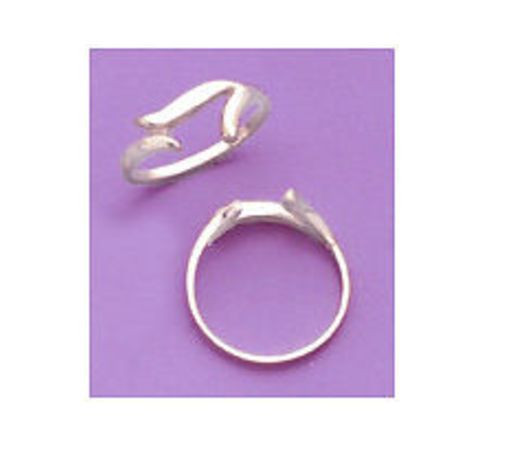 Elegant Solid Sterling Silver Ring Shank Size 7