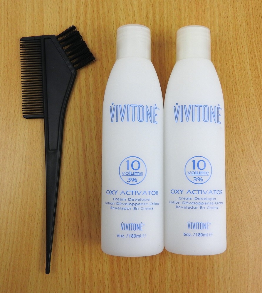 Vivitone Oxy Activator 10 Volume Cream Developer 6oz (2 pieces)
