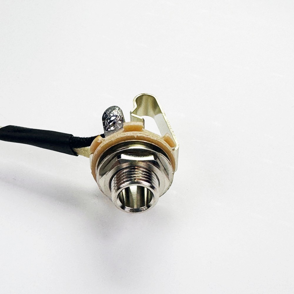 Prewired Switchcraft Guitar Input/Output Jack (Genuine)