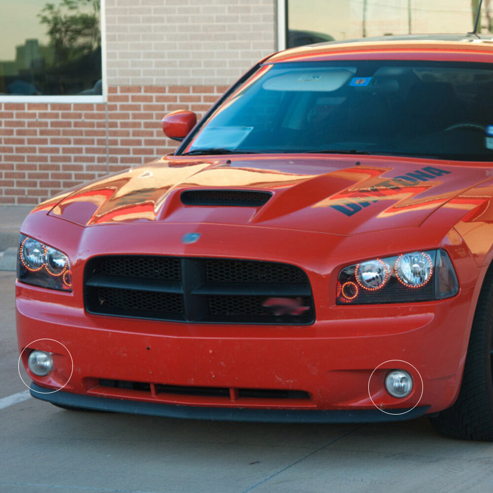 Fit For 02-08 Dodge Ram 1500/2500/3500 04-06 Dodge Durango Clear Fog Lights Pair