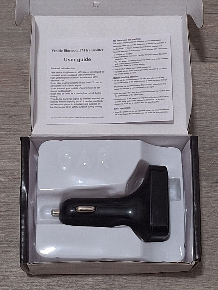 ⭐ NEW MP3 CAR PLAYER FM TRANSMITTER WIRELESS RADIO ADAPTER USB CHARGER ⭐