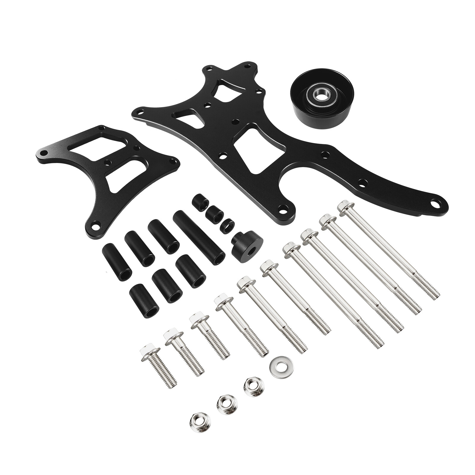 Billet LS Truck Factory Location Alternator Power Steering Bracket For LQ4 LQ9