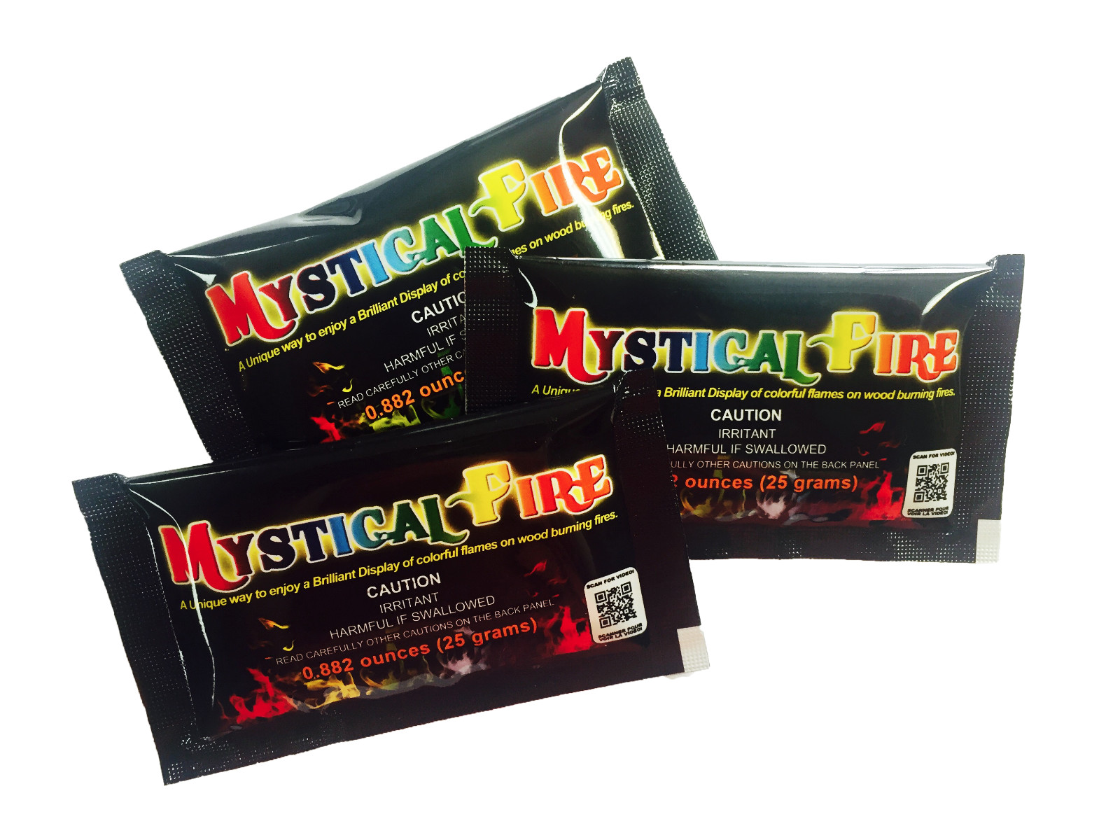 Mystical Fire Campfire Fireplace Colorant 0.882 oz Packets 12 Pack
