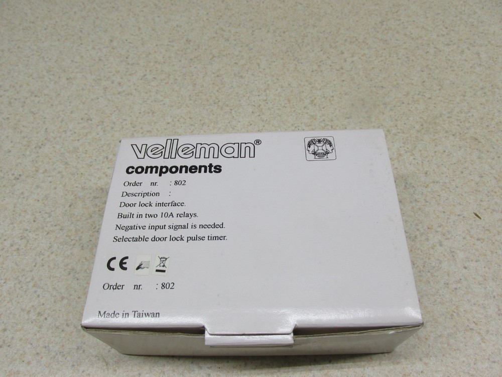 Velleman 802 Door Lock Interface