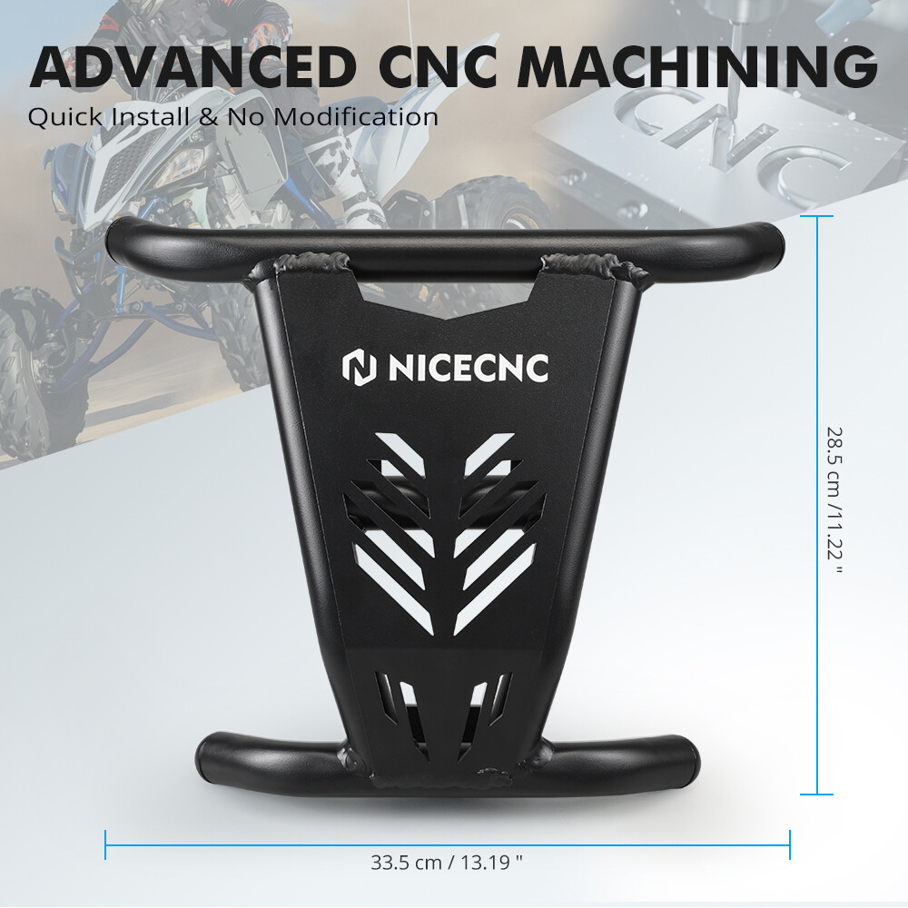 Billet Aluminum Front Bumper Grab Bar For Yamaha Raptor 700 700R 2006-2022