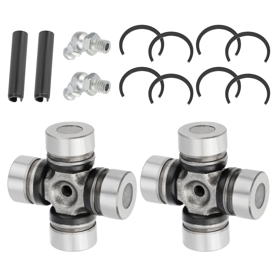 Front Prop Shaft Yoke & U-Joint (2 Side) for Polaris Ranger 700 800 900 Crew/XP