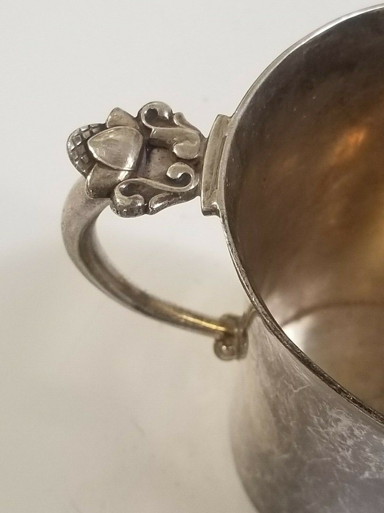 GEORG JENSEN STERLING SILVER ACORN CUP / MUG