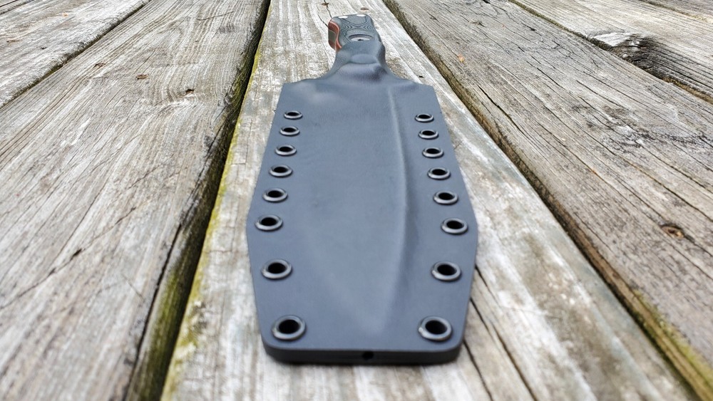 Kydex sheath for TOPS OPERATOR 7 OP7, pancake, (Bk)
