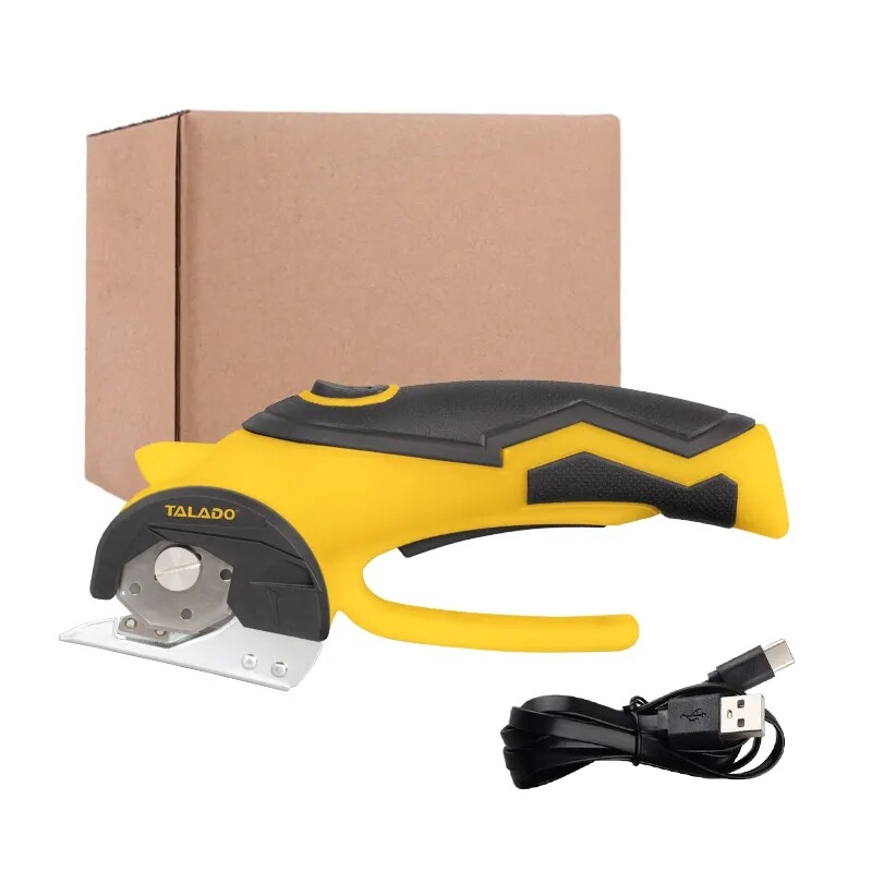 Electric Rechargeable Cordless Automatic Scissors For Cutting Leather Fabric