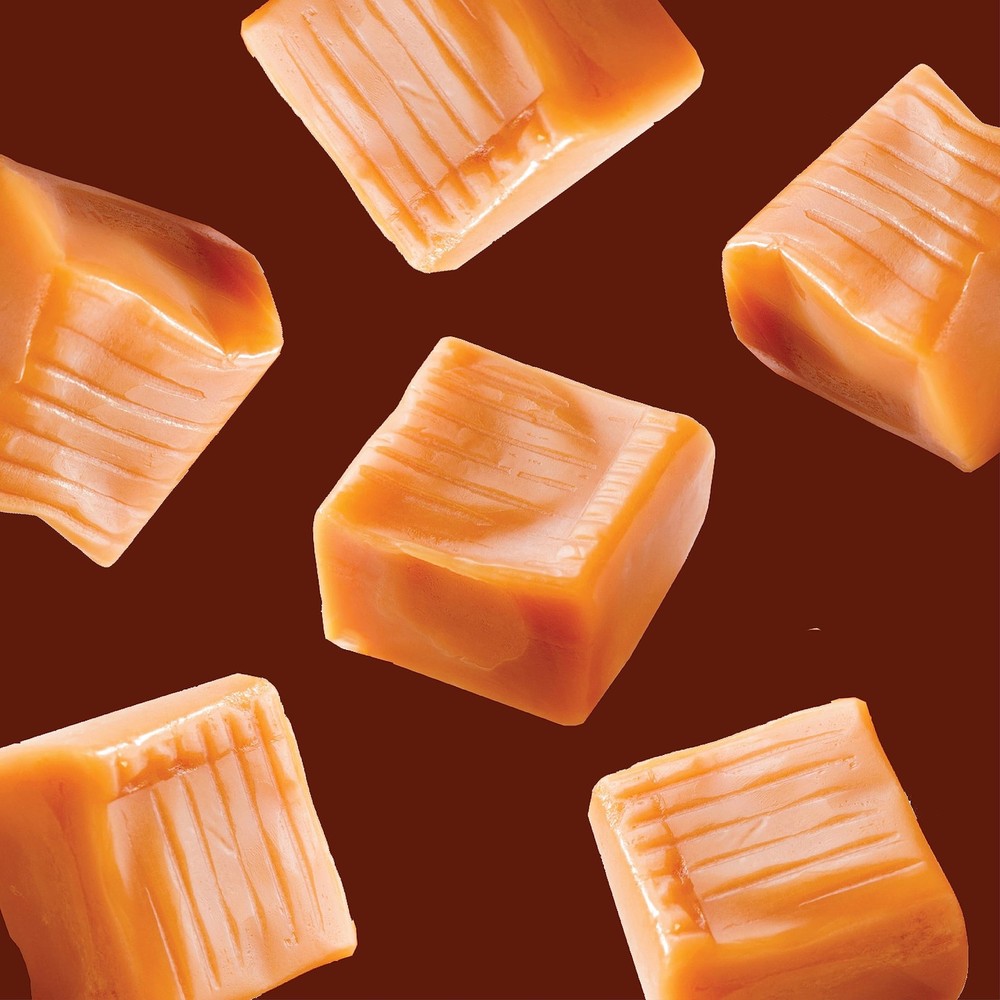 Caramel Cubes Candy - 2 Pound Bulk Pack - Individually Wrapped Around 150 Count