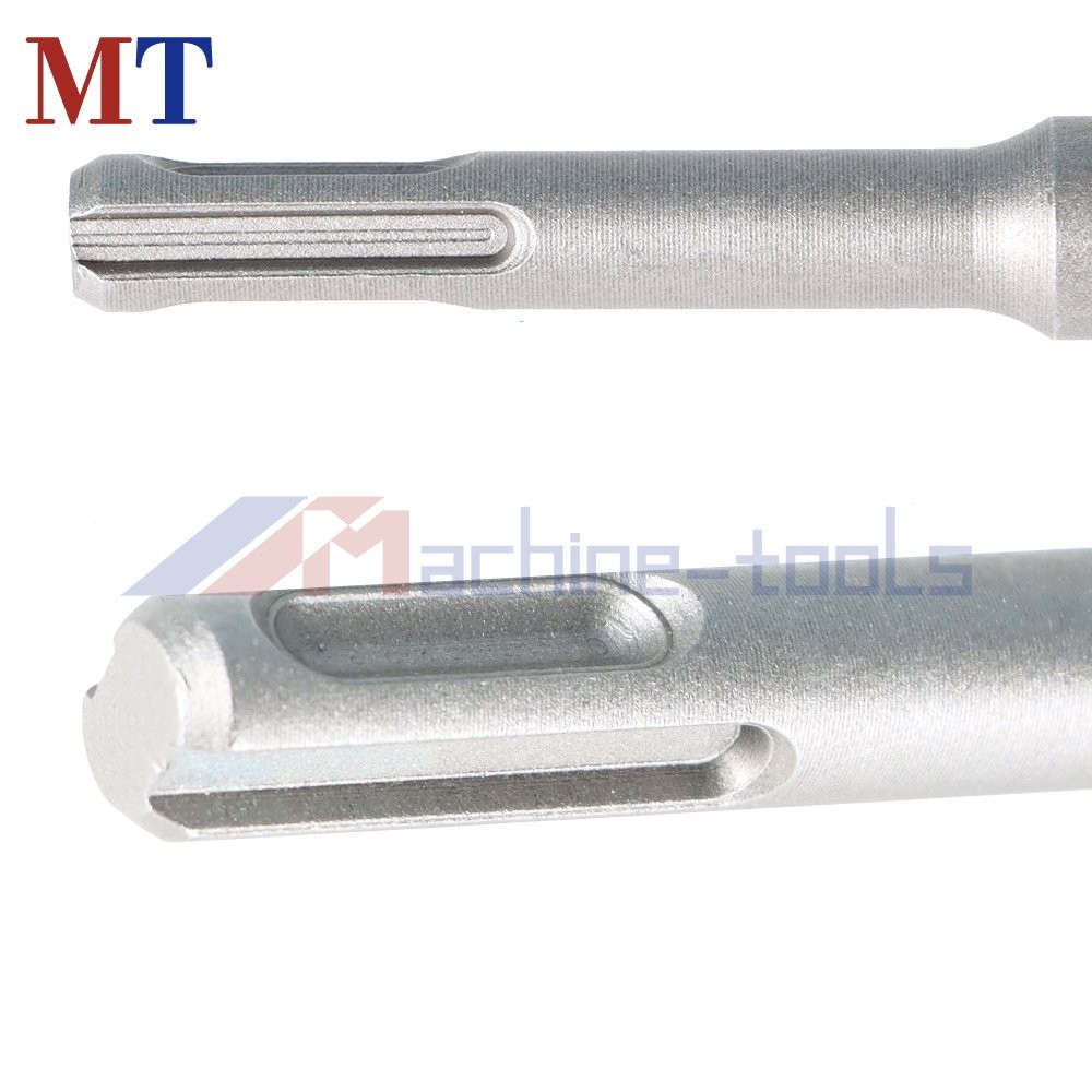 4 × Flat Chisel Grooving Chisel & Point Chisel Durable SDS Plus Chisel Bits