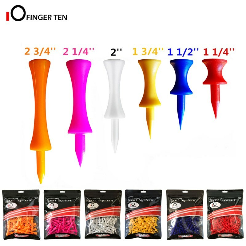 Golf Tees Step Down Plastic Unbreakable Reusable Value 100 Pack Castle Tees