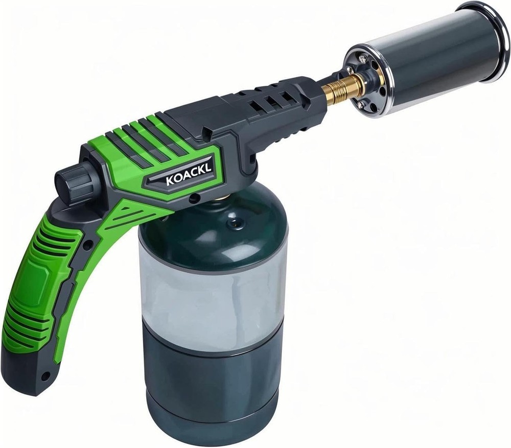 Powerful Kitchen Torch with Adjustable Flame for Charcoal and Sous Vide