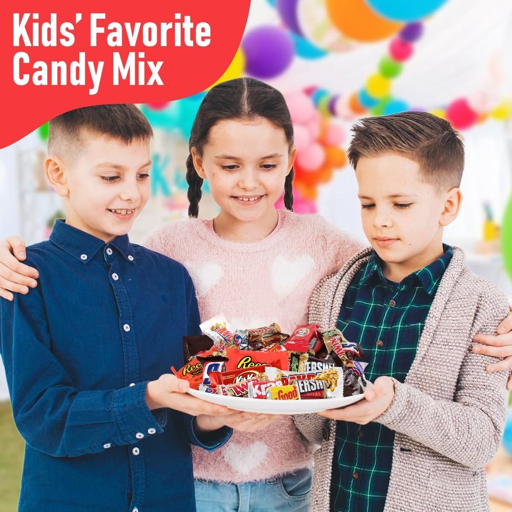 Assorted Chocolate Candy Mix - Individually Wrapped Chocolates - 2lb 2 Lb