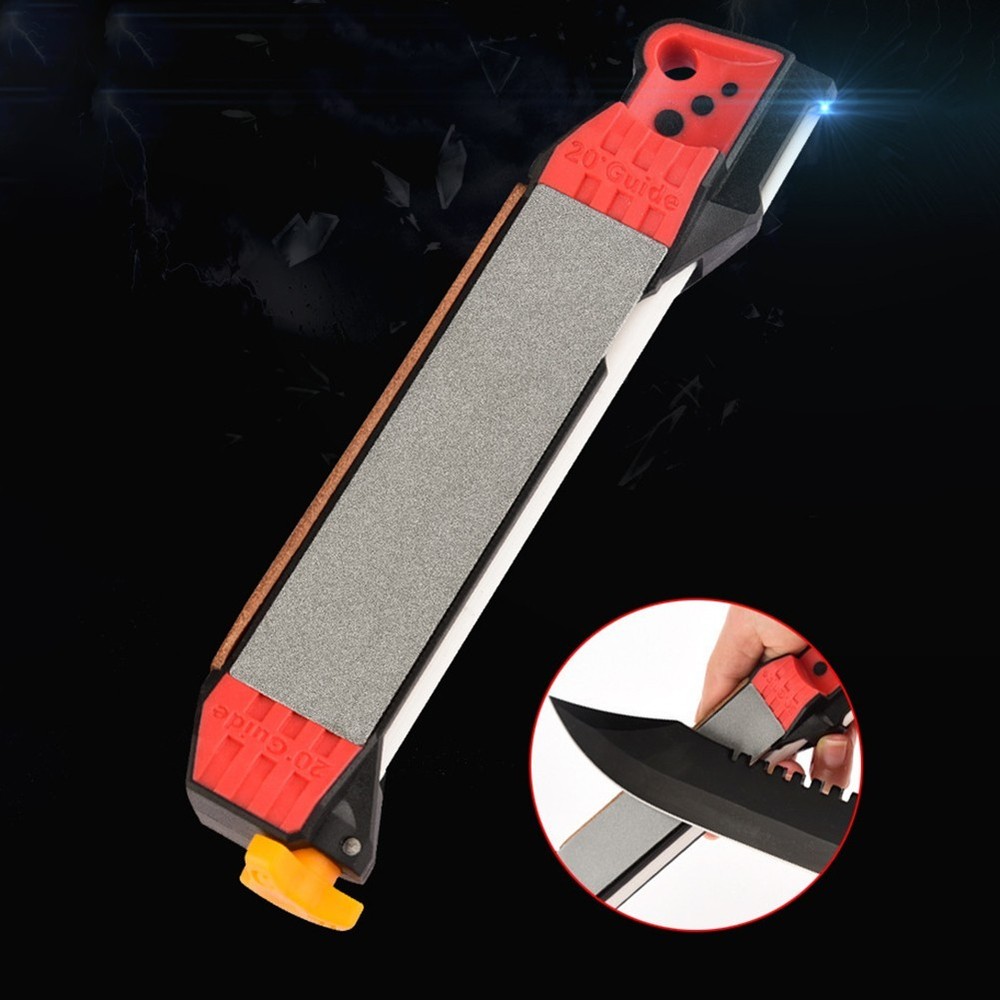 Multifunctional Cutter Sharpener Double-Sided Sharpening Outdoor Camping Kitchen