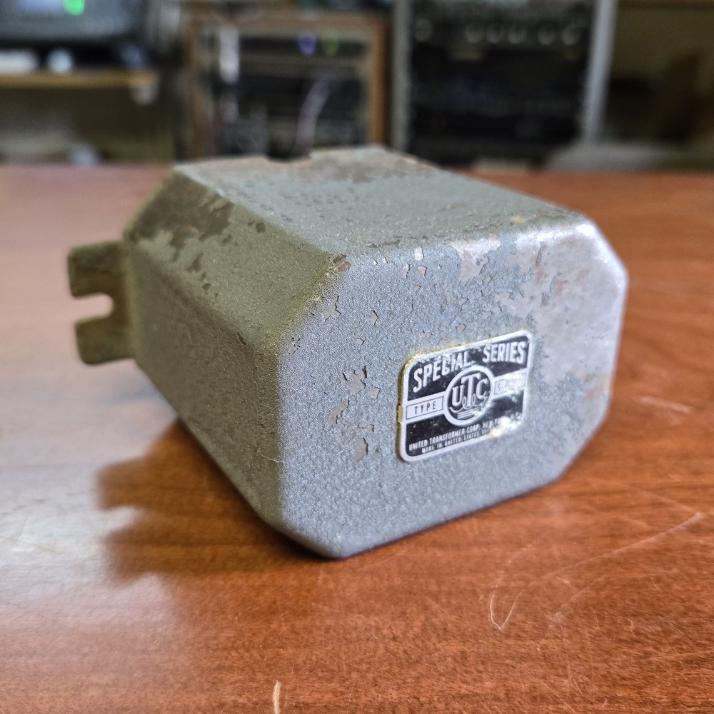 UTC S-73 Audio Transformer Special Series Tested And Working