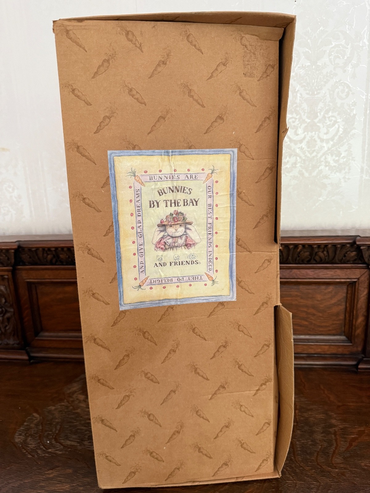 Bunnies By The Bay and Friends MISS WINTER STRAWBERRY Christmas Bunny NEW IN BOX