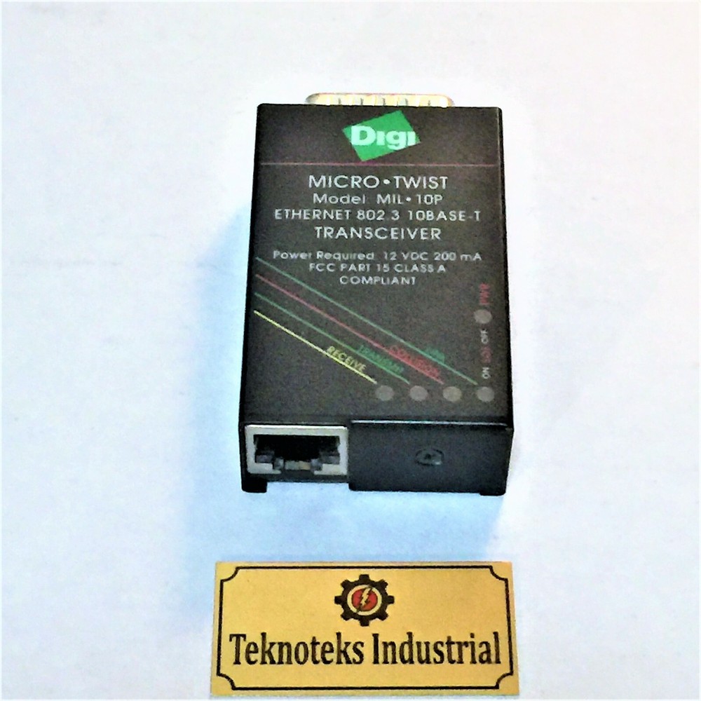 DIGI MICRO TWIST  MIL-10P  ETHERNET TRANSCEIVER