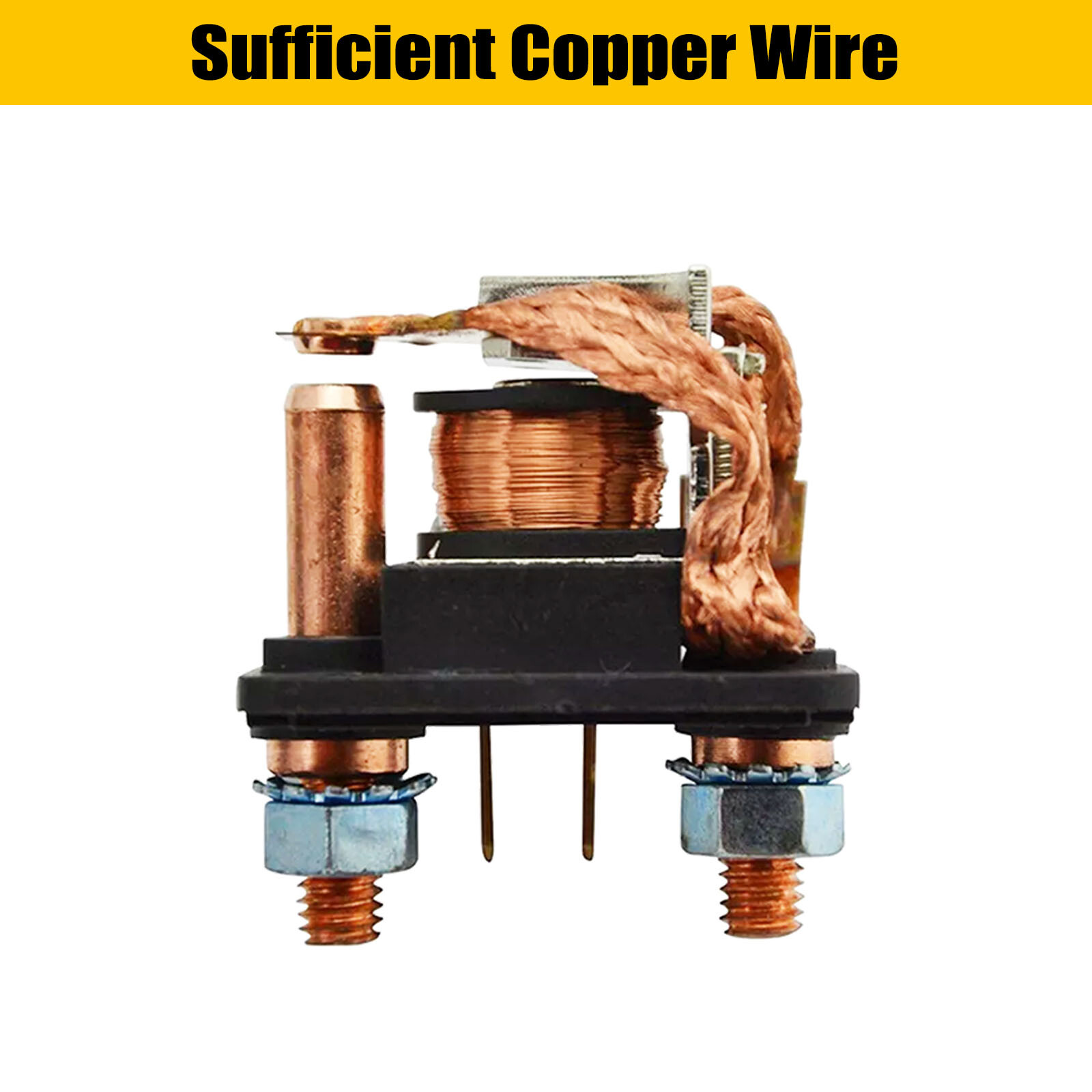 New 12V、DC 100 Amp 4 Pin Split Charge Continuous Duty SPST Relay For Car Starter