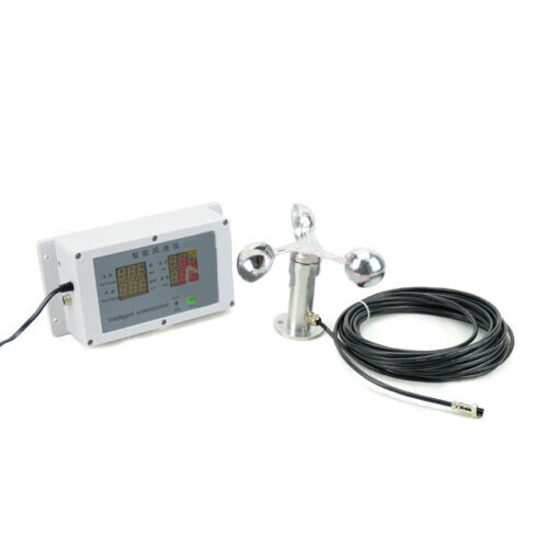 Wind Speed Meter Wind Sensor Intelligent Anemometer Weather Body Cup Anemometer