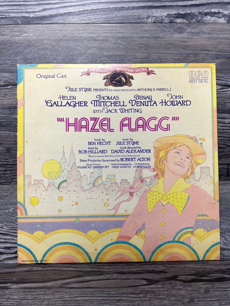 HAZEL FLAGG, ORIGINAL CAST, VINYL RECORD