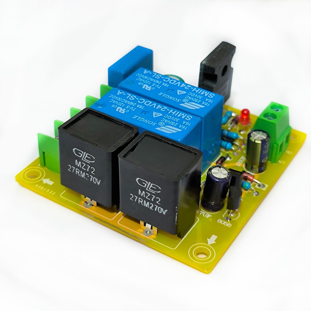 1pc Transformer/amplifier soft start board with temperature control 2600W