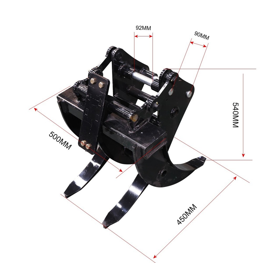 RIPPA Grabber Attachment for 1 ton -1.5tons Small Digger Mini Excavator