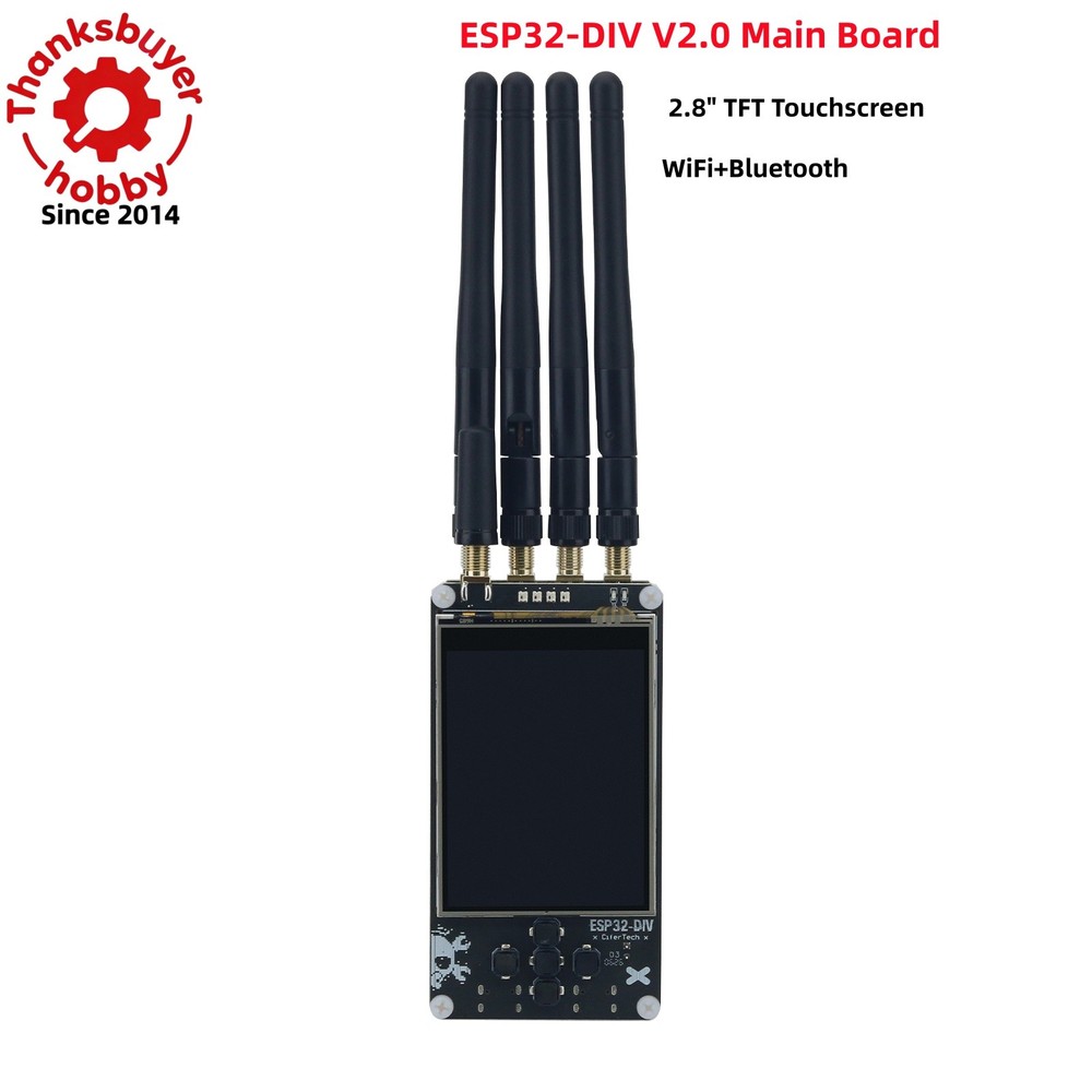 ESP32-DIV V2.0 WiFi+Bluetooth NRF24 RF Chip ESP32 Development Board Wireless