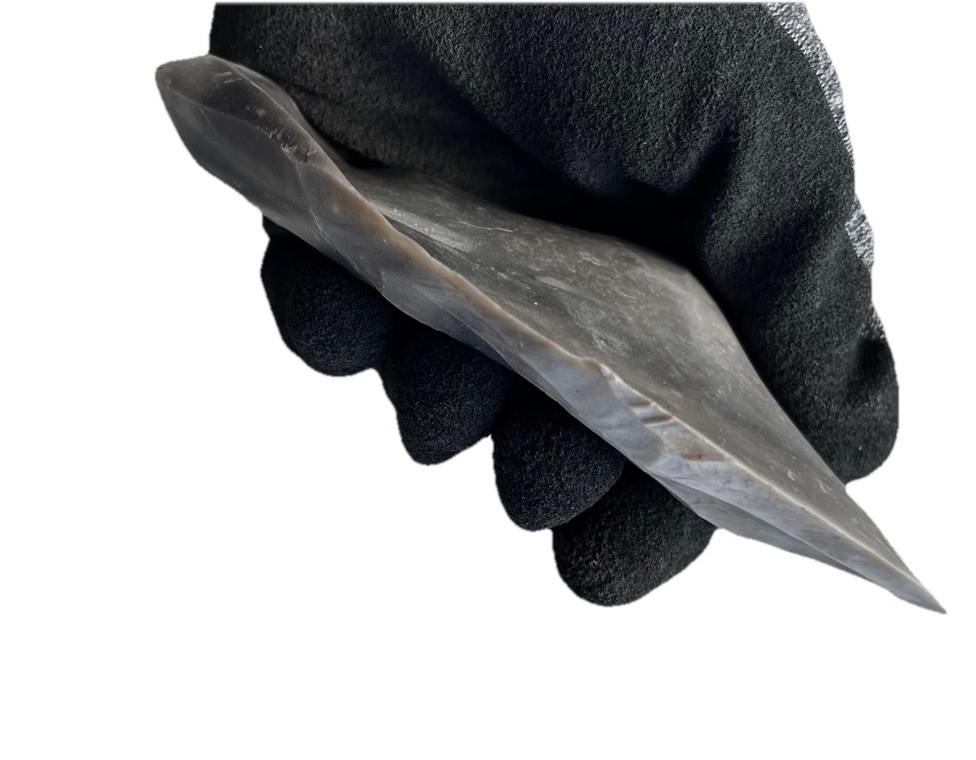 High Quality Heat Treated Georgetown Blue Flint Knapping (Big Spalls!!) 3 Pounds