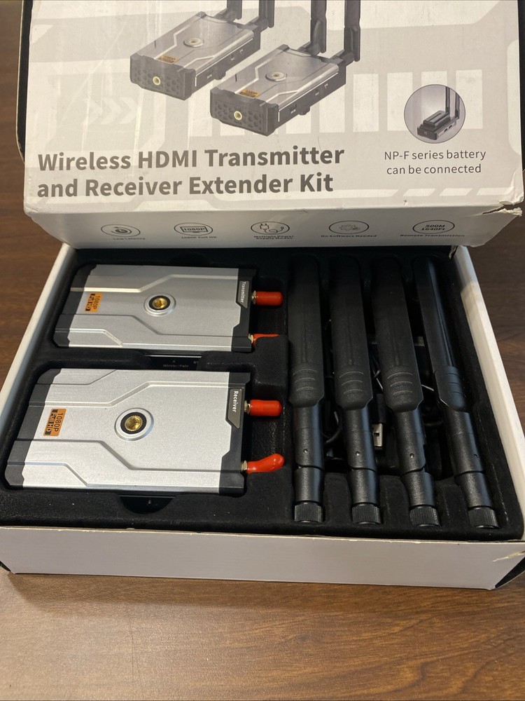 DT263W-A Wireless HDMI Transmitter and Receiver Extender Kit 1640Ft 1080p