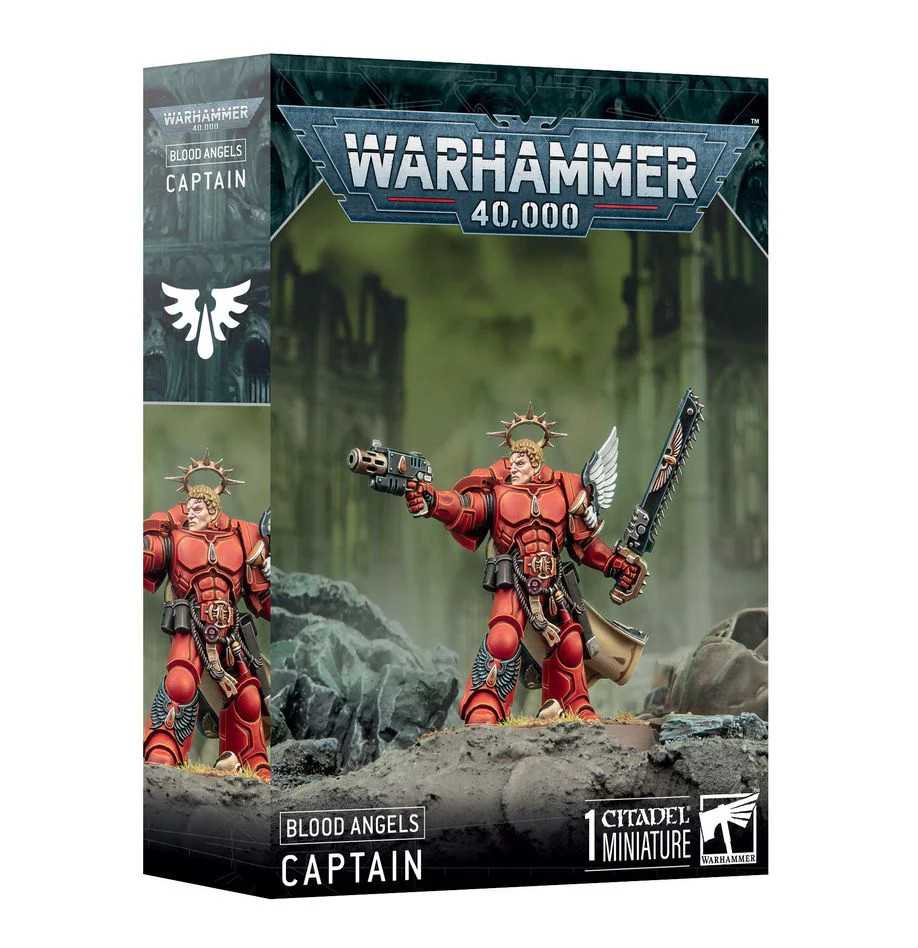 Blood Angels Captain Warhammer 40k