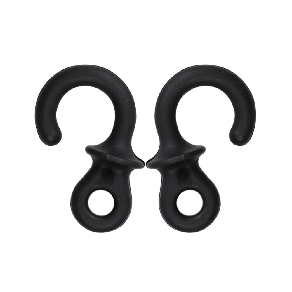 8Pcs Archery Compound Bow String Stabilizer Monkey Tail Rubber Silencer Dampener