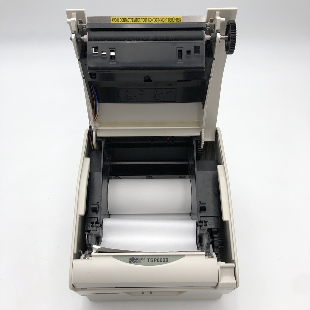 Star Micronics TSP800II White Thermal Receipt Printer UNTESTED READ