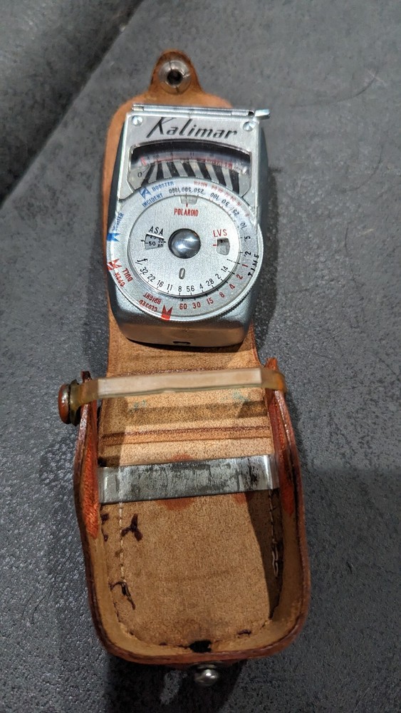 Kalimar Exposure Meter, Model A-1 In Original Case