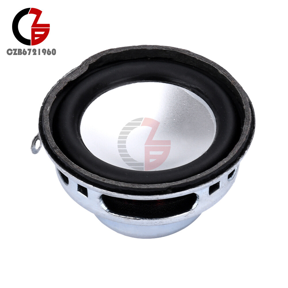 2pcs 32mm Internal Magnetic Subwoofer Mini Speaker 4Ohm Full-Range Audio Speaker