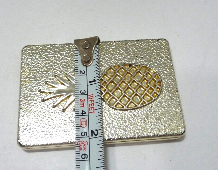 Pineapple Compact DOUBLE SIDED Mirrors Pocket or Purse